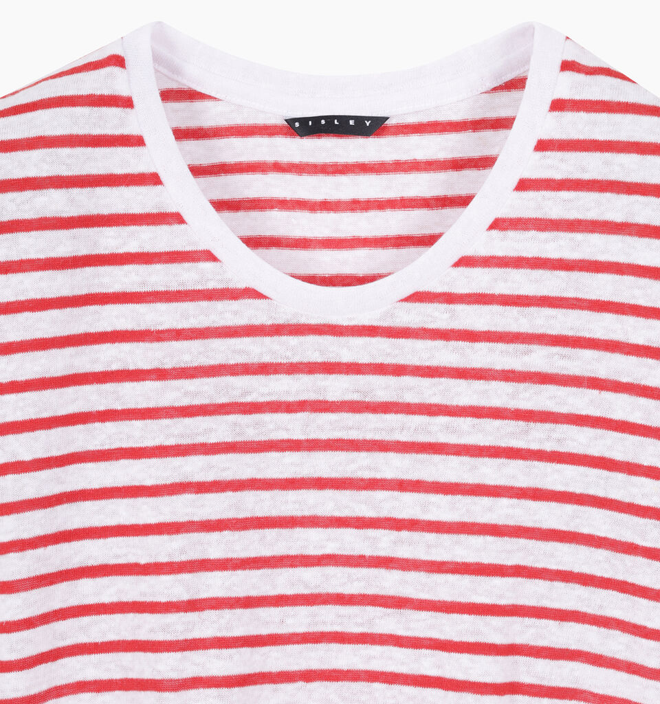 T-SHIRT - sisley k short sleeve t-shirt - Red | Sisley K image number 3